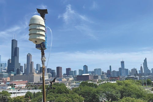 Sensing device in Chicago