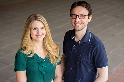 “The way we explain the world around us influences our beliefs about right and wrong,” said University of Illinois graduate student Christina Tworek, left, who, with psychology professor Andrei Cimpian, conducted a new study of factors that influence how people perceive the status quo. (Photo by L. Brian Stauffer)