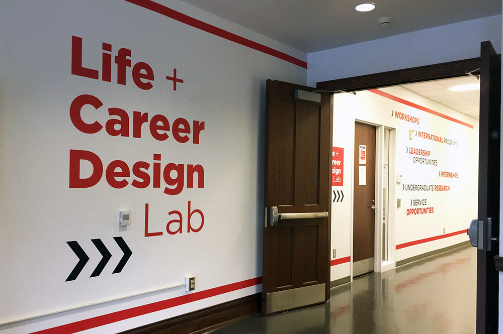 The Life + Career Design Lab, located at 2040 Lincoln Hall, is scheduled to open on Monday, Oct. 2. 