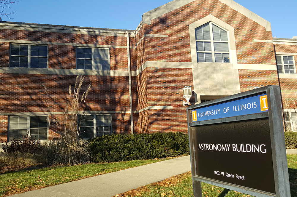 The Astronomy Building on Green Street is one of several College of LAS buildings that have been recognized for improving energy efficiency. 