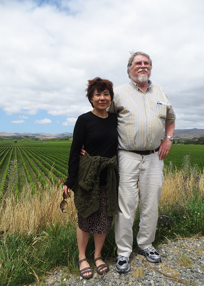 The work ethic of undergraduate students inspired professors Chi-Hing Christina Cheng and her husband, Arthur DeVries, to establish scholarships to support student research. (Photo courtesy of Chi-Hing Christina Cheng.)  