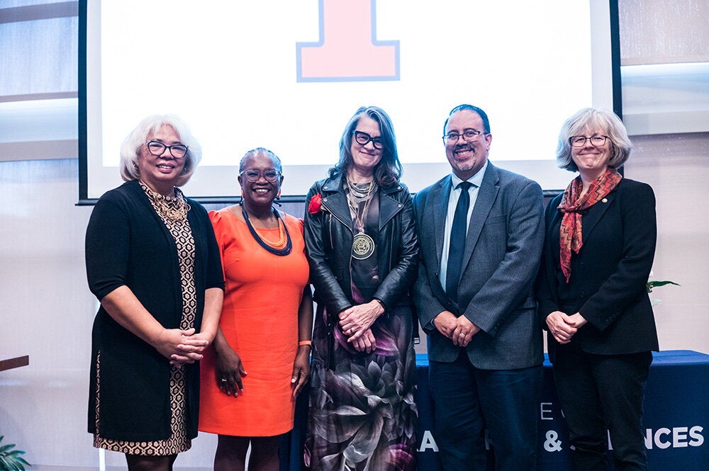 Group photo at Leslie J. Reagan investiture