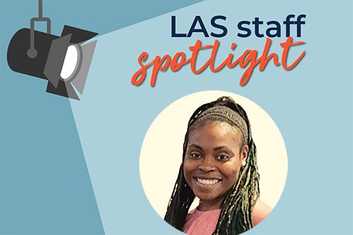 Summerville is this month's LAS Staff Spotlight.