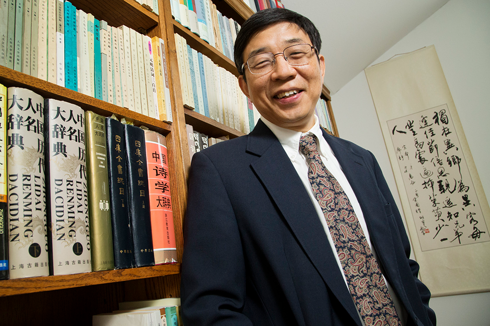 Zong-qi Cai is growing in prominence as an expert on Chinese literature.