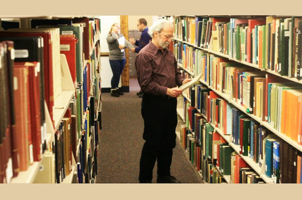 Larry Miller, professor emeritus of library administration and retired bibliographer of Russian, East European, and Eurasian Studies collections and services at Illinois, was instrumental in the creation of U of I’s collections in this area of study. 