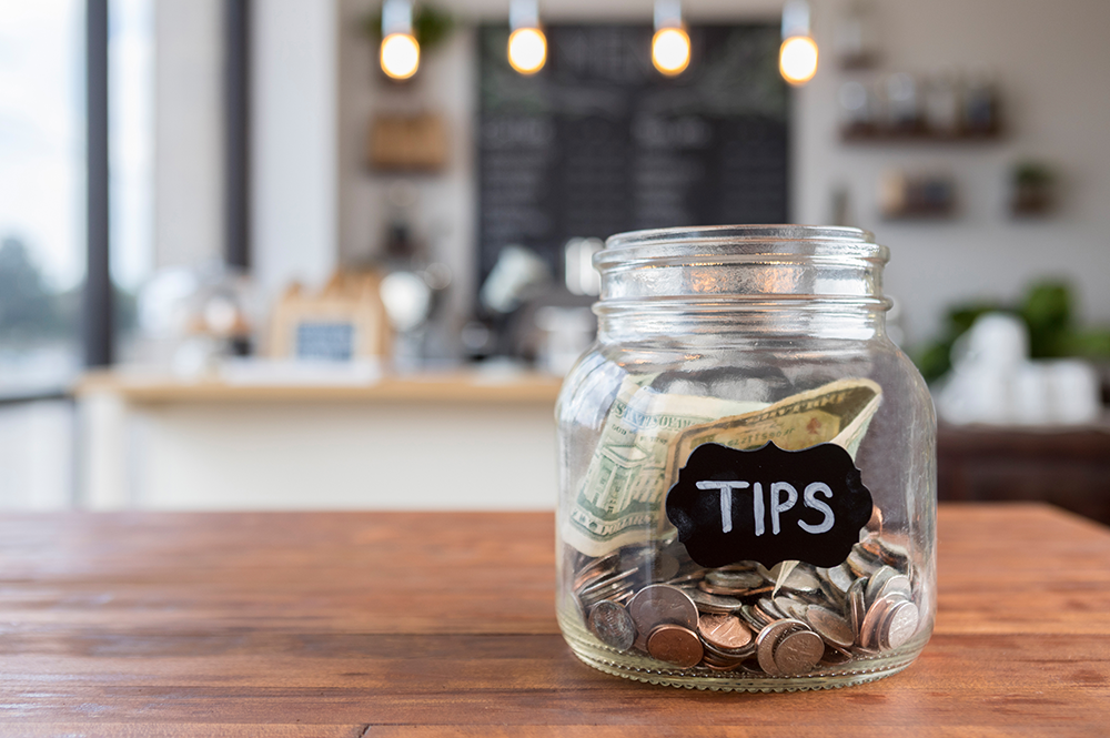 As the conventional tip rate hits 20 percent and beyond, research indicates that the practice may become economically detrimental to restaurants. (Stock photo) 